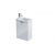 ORISTO Zestaw meblowy SIENA szafka z umywalką ceramiczną 40 cm, biały połysk - OR45-ZD1D-40-1-C
